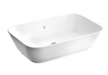 Aufsatzwaschtisch Vitra Geo, 38x38cm, rund, ohne Überlauf, weiß