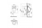 Urinal Vitra Arkitekt, zasilany od tyłu, 31x31,5cm weiß