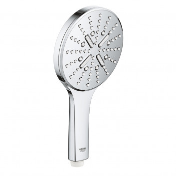 Handbrause Grohe Rainshower Smartactive 130, 3-strumieniowa, polished nickel