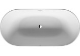 Badewanne freistehend Duravit LUV, 180x85cm, weiß