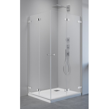 Tür Dusch- für die Nische Radaway Essenza Pro White DWJ 90, rechts, 900x2000mm, weißes Profil