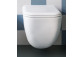 Becken WC abgehängt Cielo Shui 37,5x55x37 cm, Rimless, brina