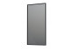 Spiegel w ramie Oristo Neo, 40cm, hängend, ohne Beleuchtung, schwarz matt