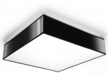 Plafon Sollux Ligthing Horus 35, quadratisch, 35cm, E27 2x60W, schwarz