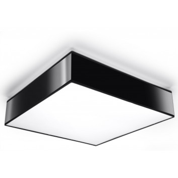 Plafon Sollux Ligthing Horus 35, quadratisch, 35cm, E27 2x60W, schwarz