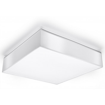 Plafon Sollux Ligthing Horus 45, quadratisch, 45cm, E27 3x60W, szary