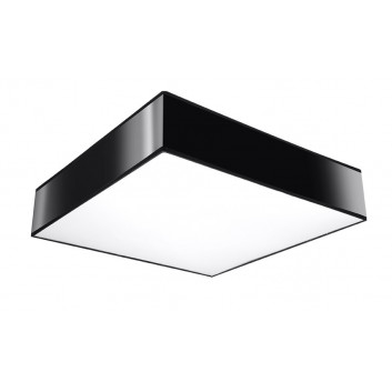 Plafon Sollux Ligthing Horus 45, quadratisch, 45cm, E27 3x60W, schwarz