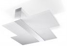 Plafon Sollux Ligthing Massimo, 50cm, E27 2x60W, Chrom/weiß