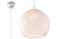 Lampa hängend Sollux Ligthing Ball, 30cm, E27 1x60W, transparentna
