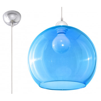 Lampa hängend Sollux Ligthing Ball, 30cm, E27 1x60W, grafit