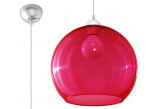 Lampa hängend Sollux Ligthing Ball, 30cm, E27 1x60W, gelb