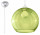 Lampa hängend Sollux Ligthing Ball, 30cm, E27 1x60W, grün