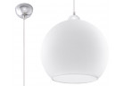 Lampa hängend Sollux Ligthing Ball, 30cm, E27 1x60W, weiß