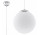Lampa hängend Sollux Ligthing Ugo 40, 40cm, E27 1x60W, weiß
