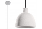 Lampa hängend Sollux Ligthing Damaso, 28cm, beton, E27 1x60W, szary