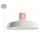 Lampa hängend Sollux Ligthing Afra, 40cm, beton, E27 1x60W, szary