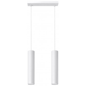 Lampa hängend Sollux Ligthing Lagos 1, 8cm, GU10 1x40W, weiß