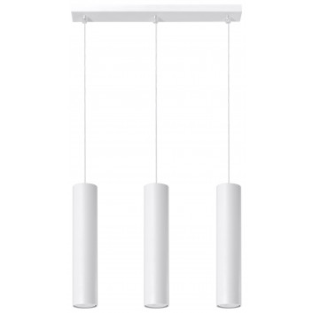 Lampa hängend Sollux Ligthing Lagos 2, 30cm, GU10 2x40W, weiß