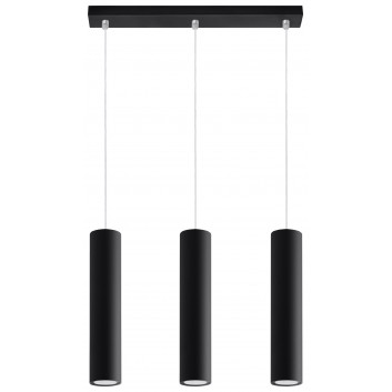 Lampa hängend Sollux Ligthing Lagos 3, 45cm, GU10 3x40W, weiß