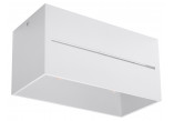 Plafon Sollux Ligthing Quad Maxi, 20cm, GU10 2x6W LED, weiß