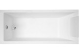 Badewanne Acryl- Novellini Calos 2.0, rechteckig, 160x70cm, zum Einbau, weiß Glanz