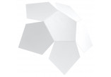 Wandleuchte Sollux Ligthing Solido, 24x27cm, 2xG9 LED 4,5W, weiß