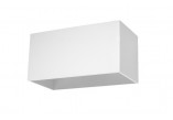 Wandleuchte Sollux Lighting Quad Maxi, 20x12cm, 2xG9 40W, weiß