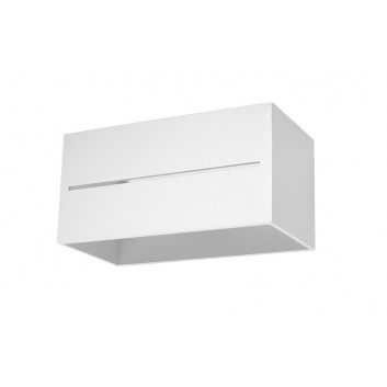 Wandleuchte Sollux Lighting Quad Maxi, 20x12cm, 2xG9 40W, weiß