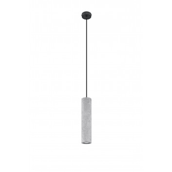 Lampa hängend Sollux Ligthing Borgio 1, 8cm, GU10 1x40W, weiß/beton