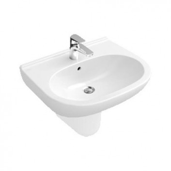 Umywalka Villeroy & Boch O.Novo 600x490 mm z przelewem- sanitbuy.pl