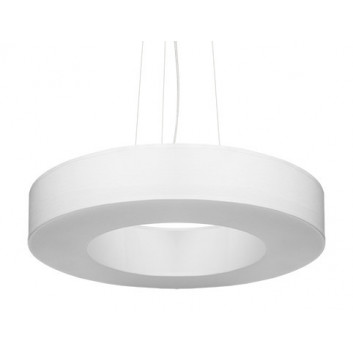 Żyrandol Sollux Ligthing Saturno 50, rund, 50x50cm, E27 5x60W, weiß