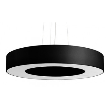 Żyrandol Sollux Ligthing Saturno 50 Slim, rund, 50x50cm, E27 5x60W, weiß