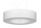 Żyrandol Sollux Ligthing Saturno 50, rund, 50x50cm, E27 5x60W, weiß