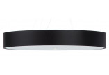Żyrandol Sollux Ligthing Skala 100, rund, 100x100cm, E27 6x60W, schwarz/weiß