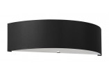 Wandleuchte Sollux Ligthing Skala, 45cm, E14 2x60W, schwarz/weiß