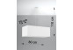 Plafon Sollux Ligthing Lokko 2, quadratisch, 55x55cm, E27 5x60W, weiß