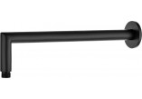 Arm deszczownicy Deante Cascada, zur Wandmontage, 325mm, rund, schwarz