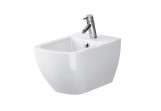 Bidet zawieszany Cersanit Virgo, 56.5x36cm, z Überlauf, weiß