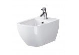 Bidet zawieszany Cersanit City Square, 51x36,5cm, z Überlauf, weiß