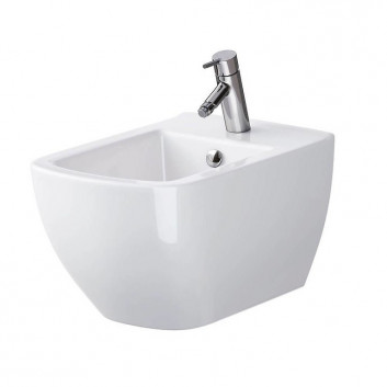 Bidet zawieszany Cersanit City Square, 51x36,5cm, z Überlauf, weiß