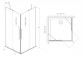 Tür Dusch- links Radaway Arta KDD B 80, 800x2000mm, Falt-, profil Chrom