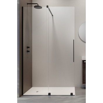 Radaway Furo Kabine Walk-in 120x200cm links Glas transparent 10106638-01-01L/10110594-01-01