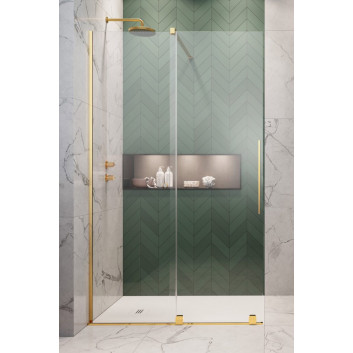Radaway Furo Kabine Walk-in 120x200cm links Glas transparent 10106638-01-01L/10110594-01-01
