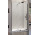 Tür Schiebe- für die Nische Radaway Furo Black DWJ, links, mit Wand, 140x200cm, Glas transparent, profil schwarz
