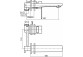 Waschtischarmatur Valvex Loft, stehend, Höhe 270mm, Auslauf 165mm, ohne Stöpsel, Chrom