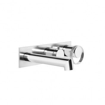 Wannenarmatur freistehend Gessi Anello, 2 wyjścia wody, Dusch-Set, Chrom