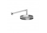 Kopfbrause Gessi Anello, rund, 218mm, regulowana, mit Arm ściennym 343mm, Chrom