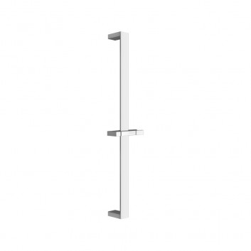 Brausestange Gessi Shower316, 828mm, z suwanym uchwytem, gebürsteter Stahl