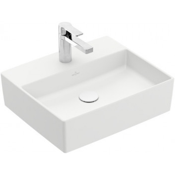 Aufsatzwaschtisch Villeroy&Boch Memento 2.0, 498x420mm, ohne Überlauf, Weiss Alpin