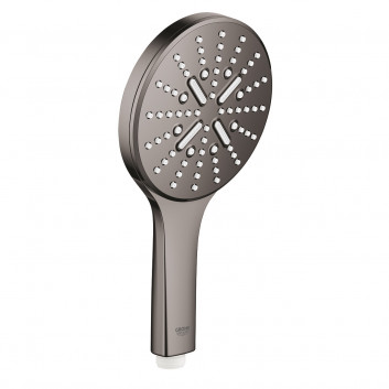 Handbrause Grohe Rainshower Smartactive 130, 3-strumieniowa - brushed nickel